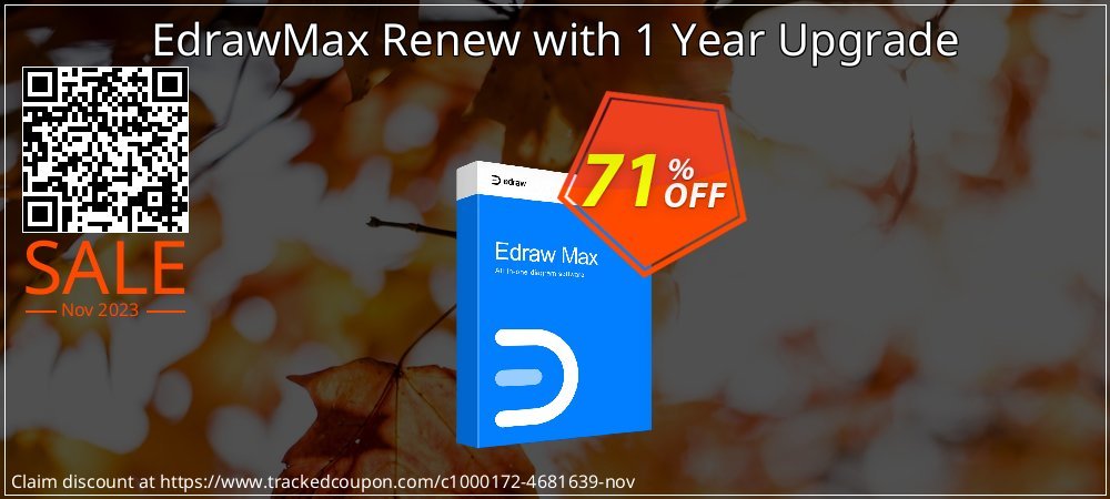 EdrawMax Renew with 1 Year Upgrade coupon on National Noodle Day offer