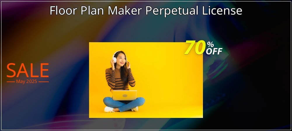 Floor Plan Maker Perpetual License coupon on World Party Day super sale