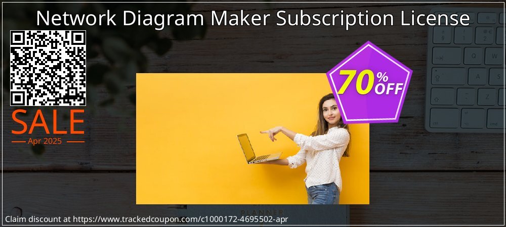 Network Diagram Maker Subscription License coupon on April Fools' Day promotions