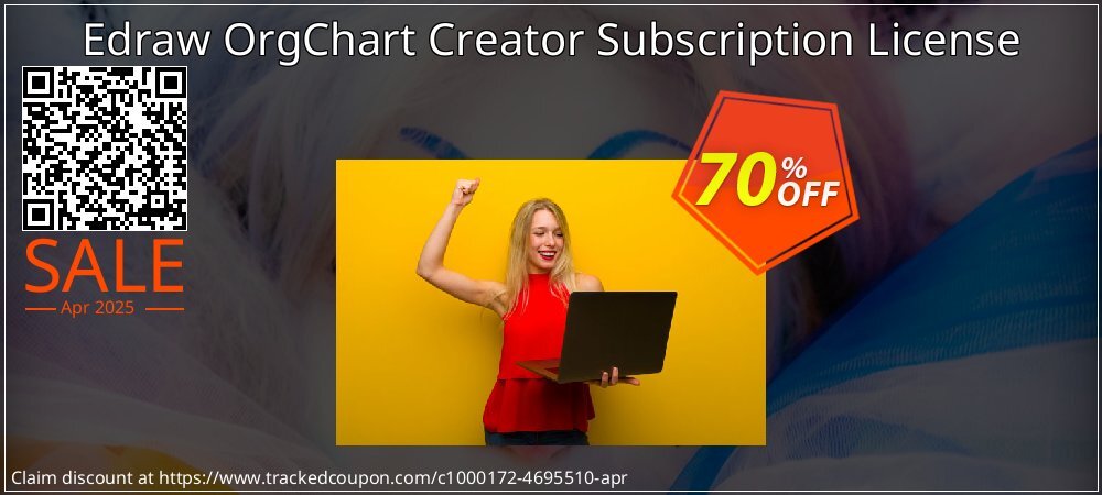 Edraw OrgChart Creator Subscription License coupon on World Backup Day super sale