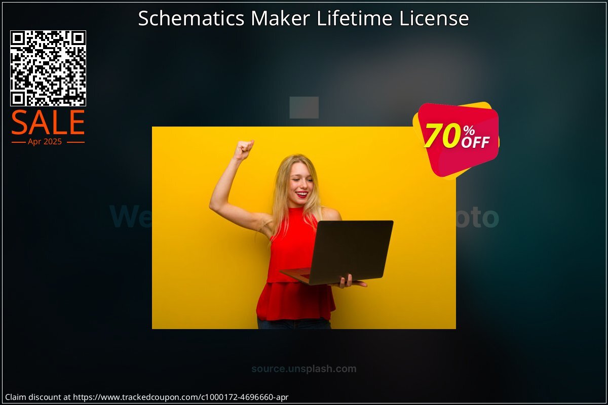 Schematics Maker Lifetime License coupon on National Walking Day offering sales