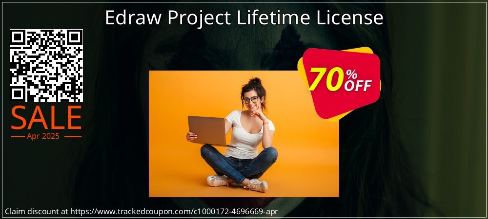 Edraw Project Lifetime License coupon on Tell a Lie Day offering sales