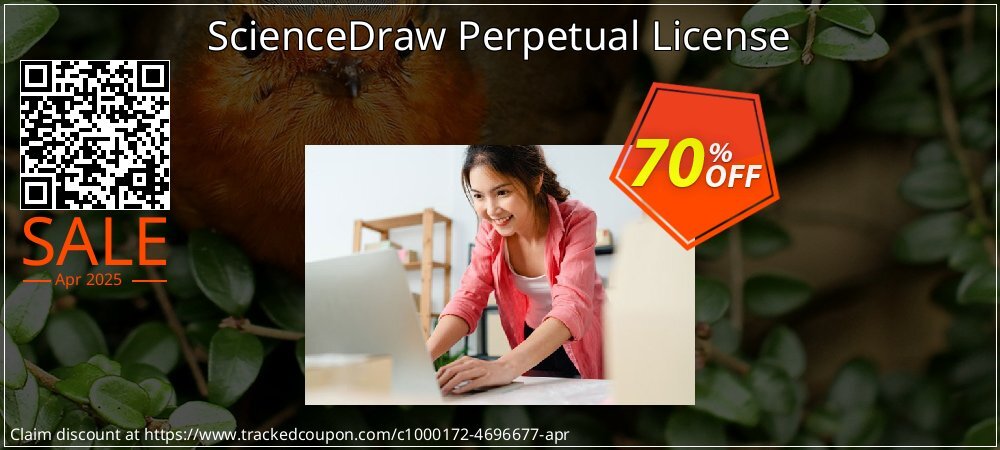 ScienceDraw Perpetual License coupon on April Fools' Day offering discount