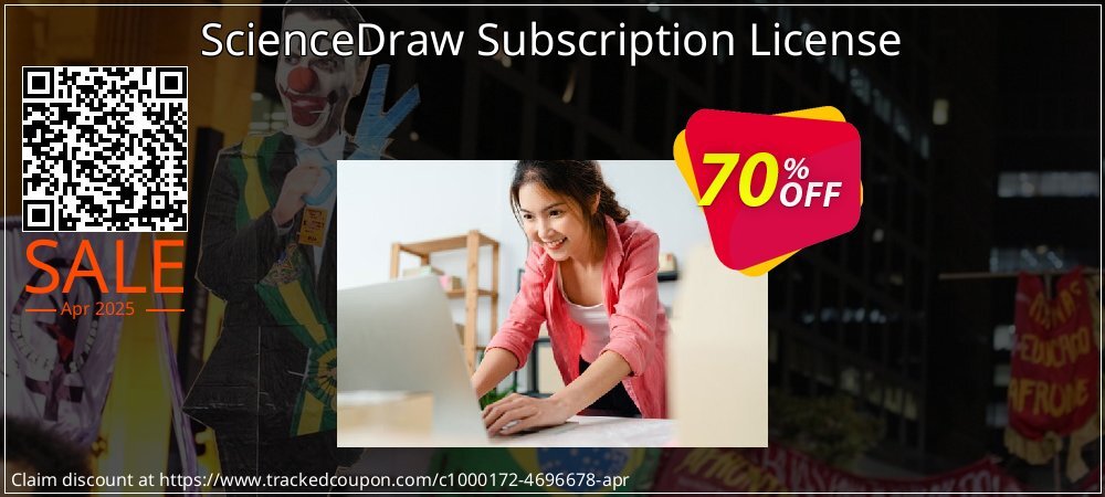 ScienceDraw Subscription License coupon on Constitution Memorial Day super sale