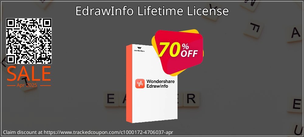 EdrawInfo Lifetime License coupon on April Fools' Day offering discount