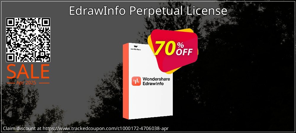 EdrawInfo Perpetual License coupon on Easter Day offering sales