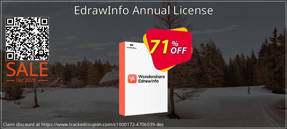 EdrawInfo Annual License coupon on World Photo Day deals