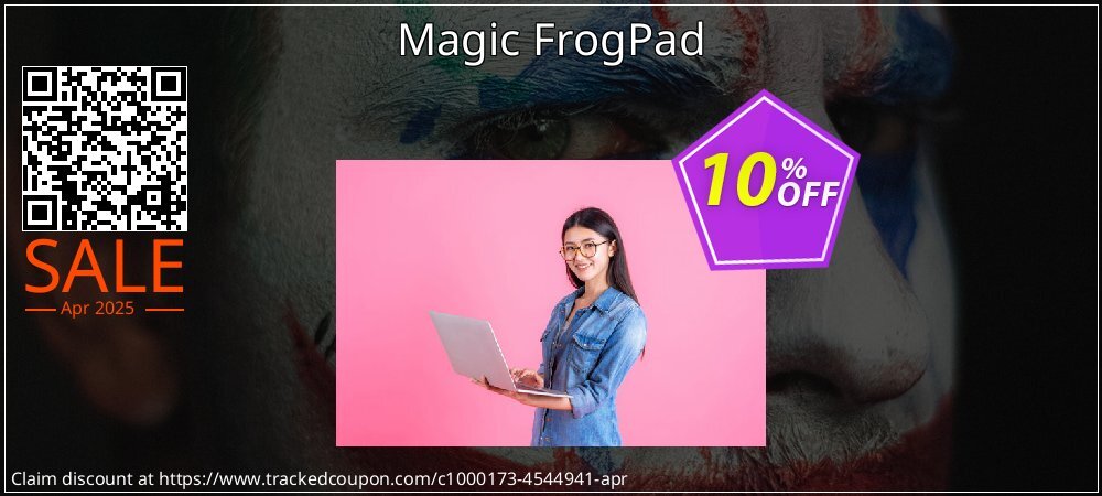 Magic FrogPad coupon on Palm Sunday promotions