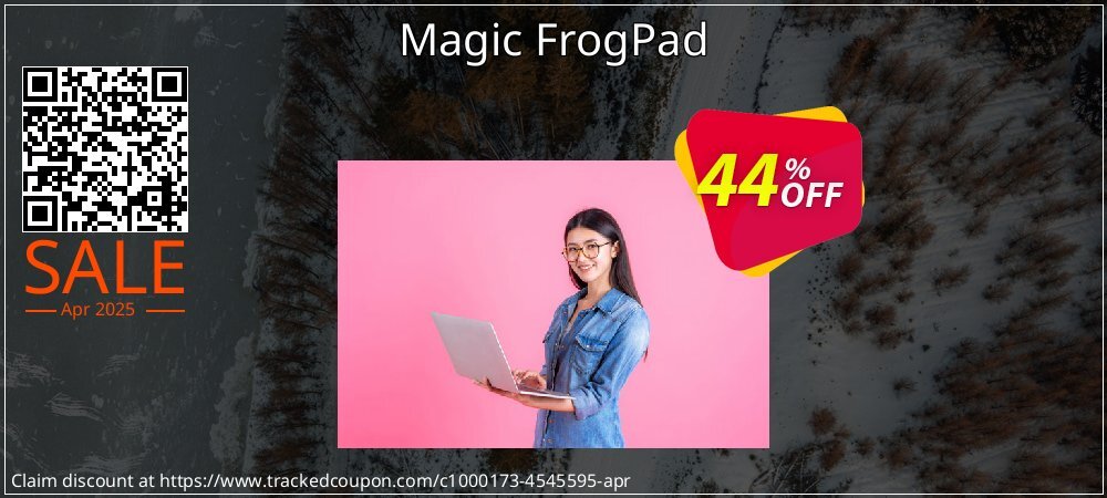 Magic FrogPad coupon on National Walking Day super sale