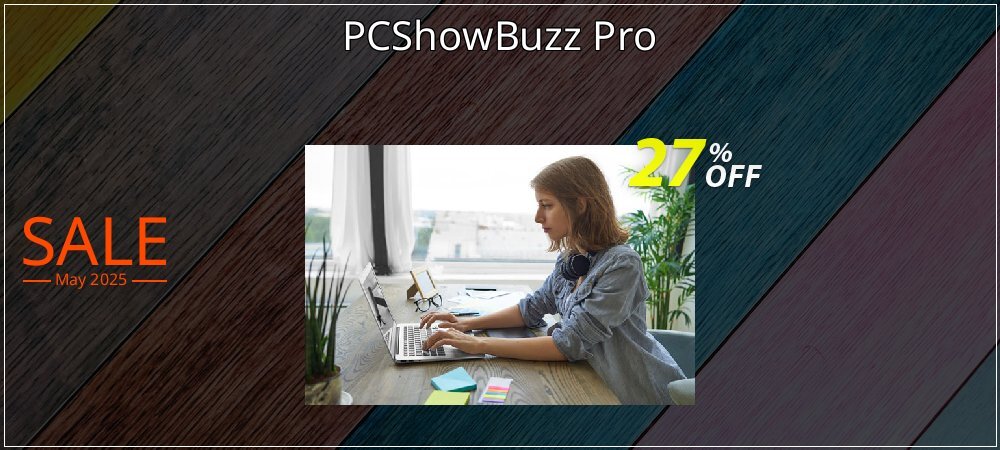 PCShowBuzz Pro coupon on World Backup Day discount