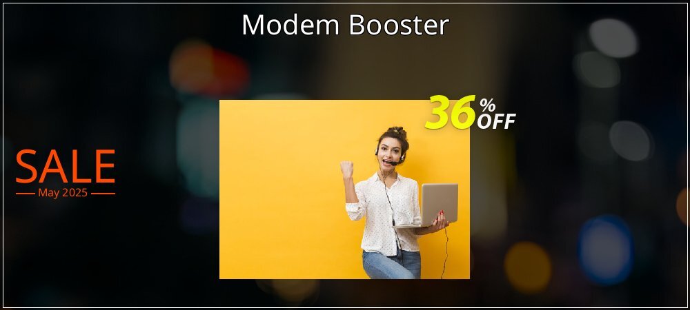 Modem Booster coupon on Tell a Lie Day discount