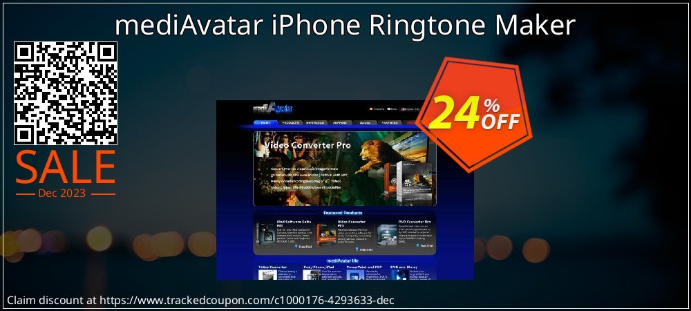 mediAvatar iPhone Ringtone Maker coupon on Easter Day offer