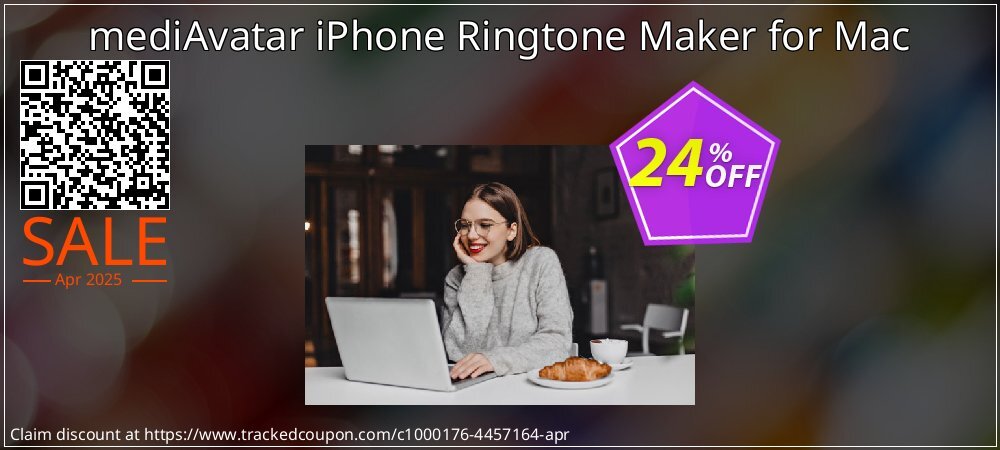 mediAvatar iPhone Ringtone Maker for Mac coupon on National Smile Day offering discount
