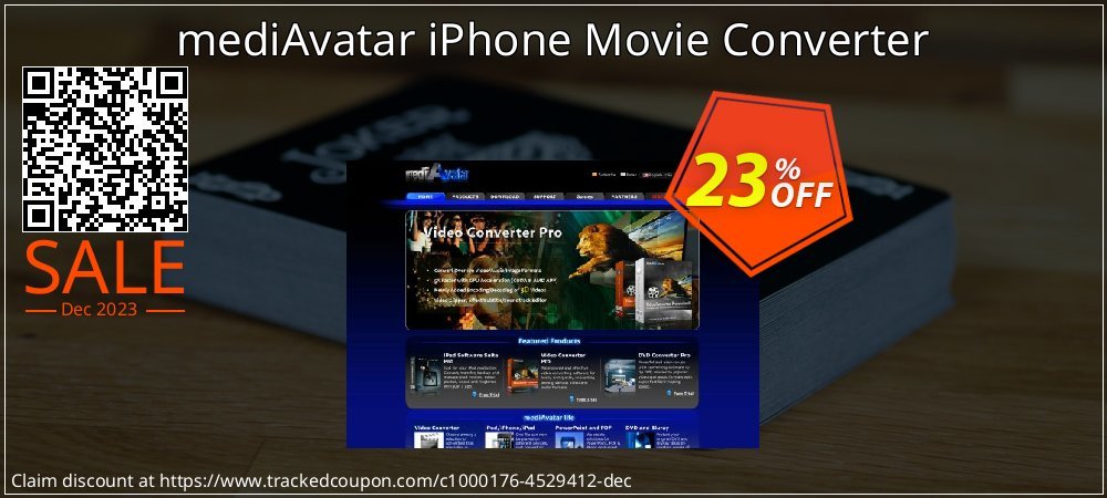 mediAvatar iPhone Movie Converter coupon on April Fools' Day promotions