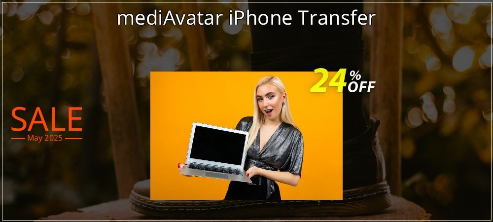 mediAvatar iPhone Transfer coupon on National Pizza Party Day discounts