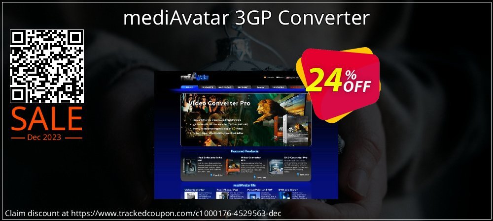mediAvatar 3GP Converter coupon on Easter Day super sale
