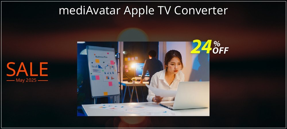 mediAvatar Apple TV Converter coupon on Mother's Day sales
