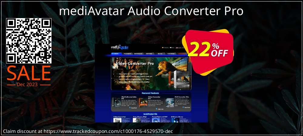 mediAvatar Audio Converter Pro coupon on National Walking Day offering discount