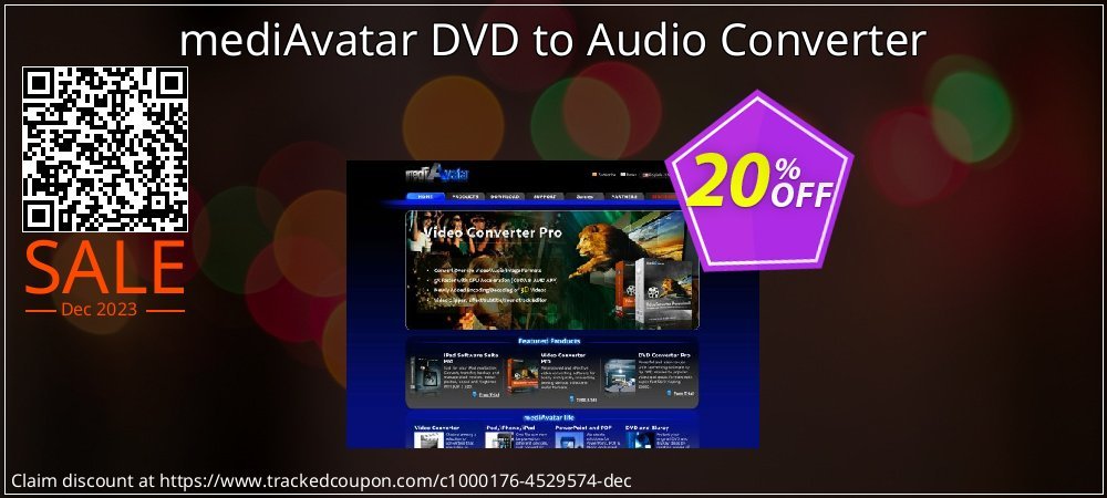 mediAvatar DVD to Audio Converter coupon on World Password Day sales