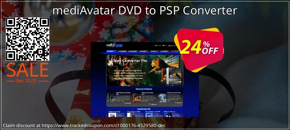 mediAvatar DVD to PSP Converter coupon on National Walking Day offering sales