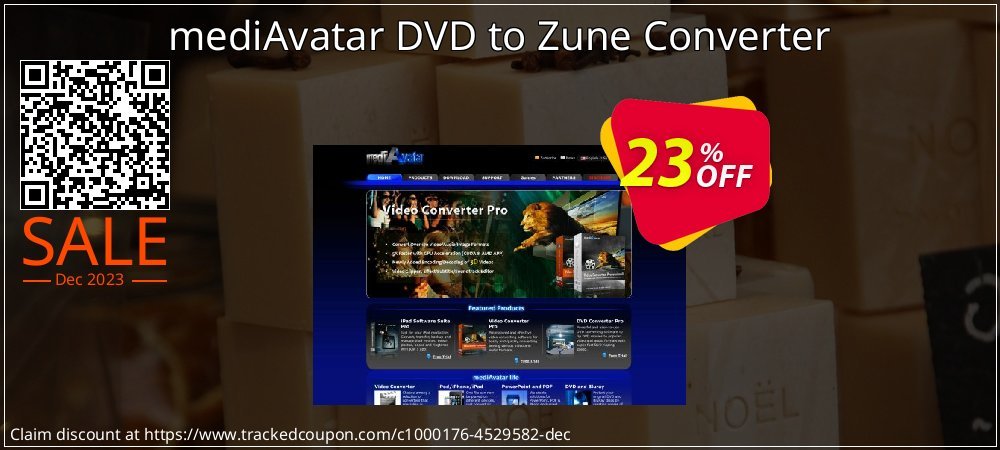 mediAvatar DVD to Zune Converter coupon on April Fools' Day discounts
