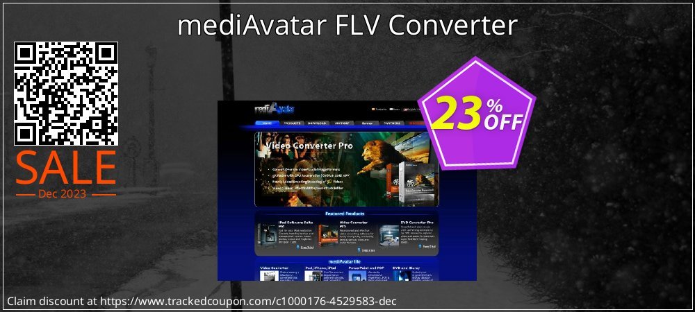 mediAvatar FLV Converter coupon on Easter Day promotions