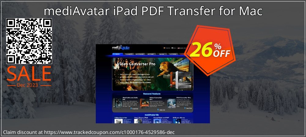 mediAvatar iPad PDF Transfer for Mac coupon on World Party Day offer