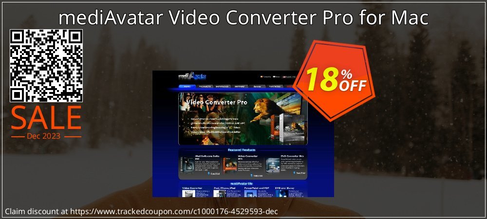 mediAvatar Video Converter Pro for Mac coupon on Virtual Vacation Day promotions