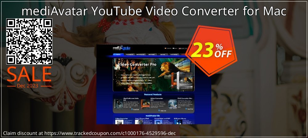 mediAvatar YouTube Video Converter for Mac coupon on World Party Day discount