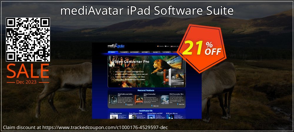 mediAvatar iPad Software Suite coupon on April Fools' Day offering discount