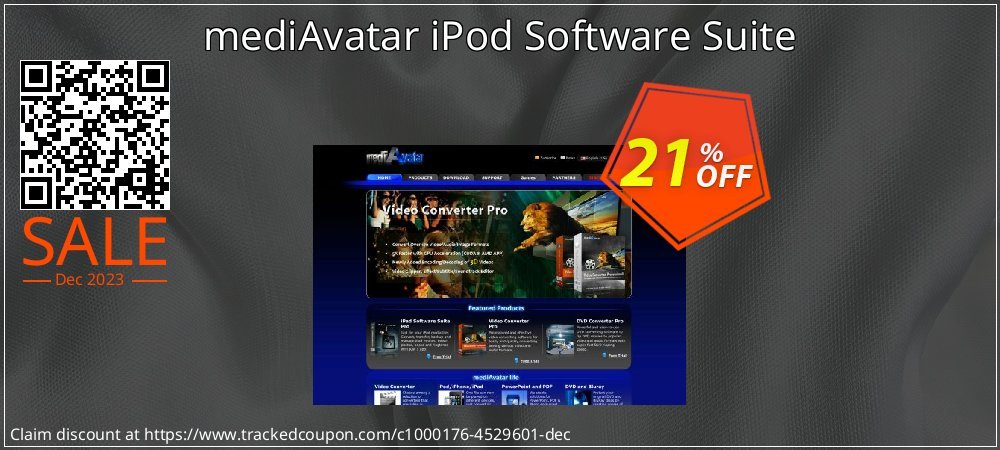 mediAvatar iPod Software Suite coupon on World Party Day promotions