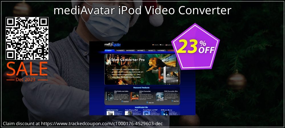 mediAvatar iPod Video Converter coupon on Easter Day deals