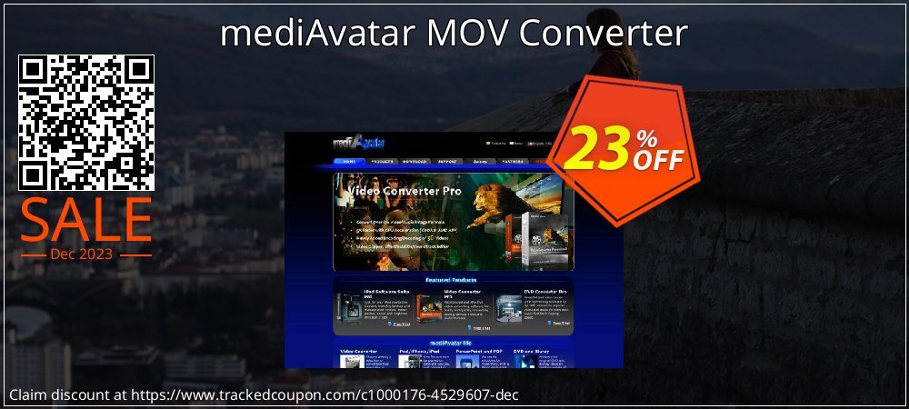 mediAvatar MOV Converter coupon on Working Day super sale