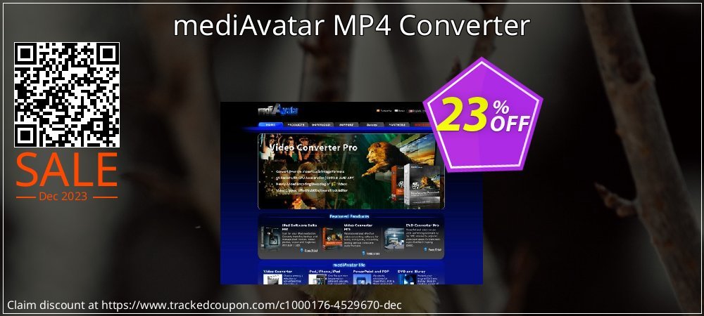 mediAvatar MP4 Converter coupon on National Walking Day offering sales