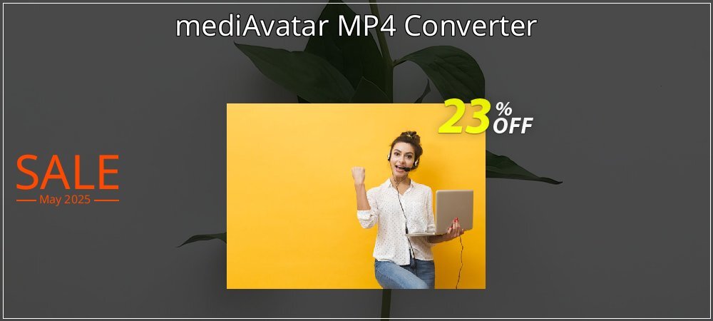 mediAvatar MP4 Converter coupon on National Walking Day offering sales