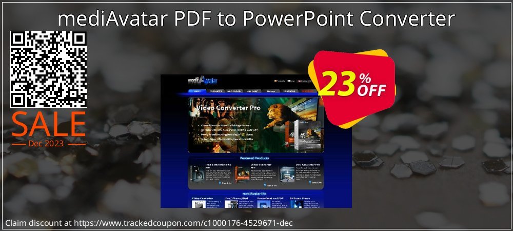 mediAvatar PDF to PowerPoint Converter coupon on World Party Day super sale