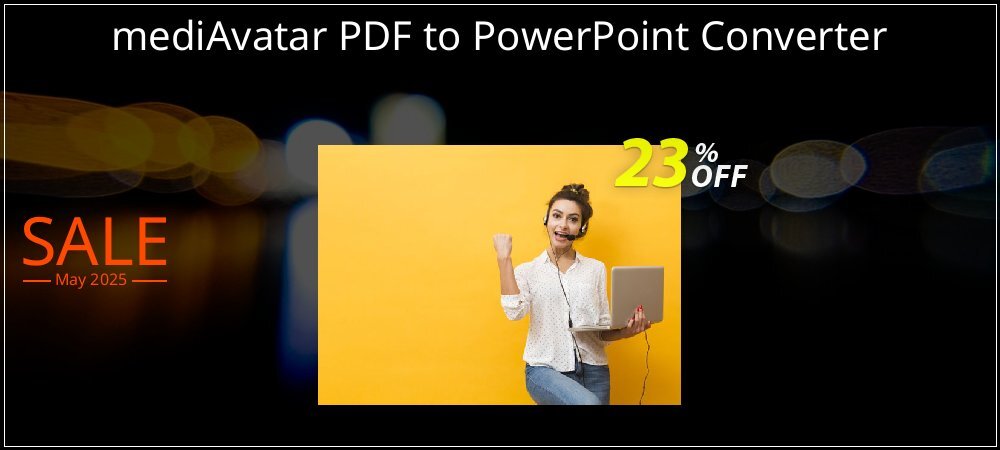 mediAvatar PDF to PowerPoint Converter coupon on World Party Day super sale