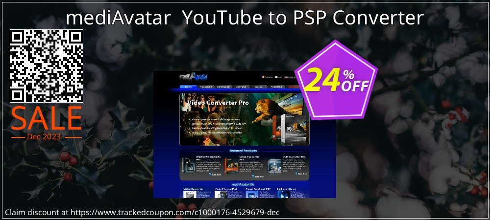 mediAvatar  YouTube to PSP Converter coupon on April Fools' Day offering discount