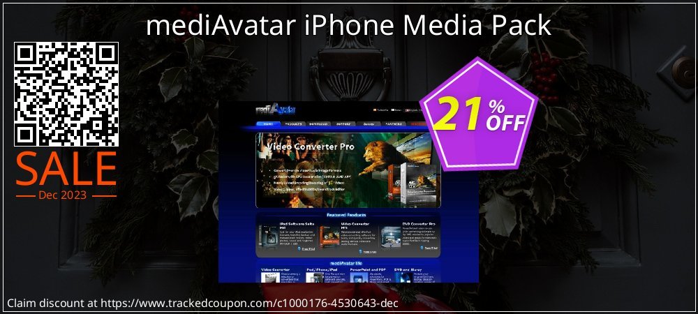 mediAvatar iPhone Media Pack coupon on Easter Day super sale