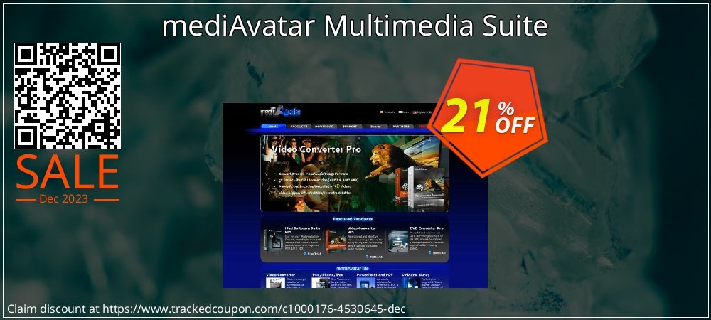 mediAvatar Multimedia Suite coupon on National Walking Day promotions