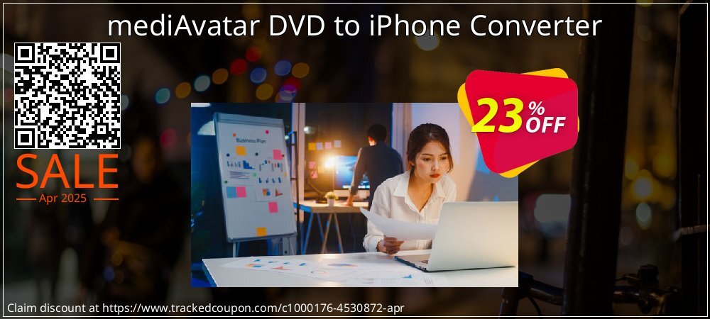 mediAvatar DVD to iPhone Converter coupon on April Fools' Day deals