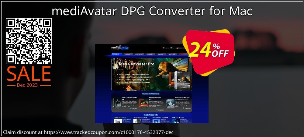 mediAvatar DPG Converter for Mac coupon on April Fools' Day discount