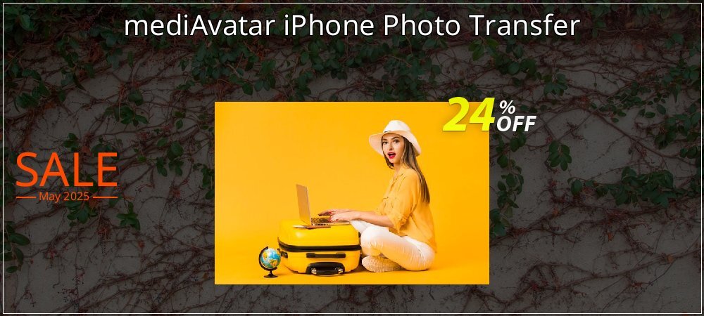 mediAvatar iPhone Photo Transfer coupon on National Smile Day offering sales