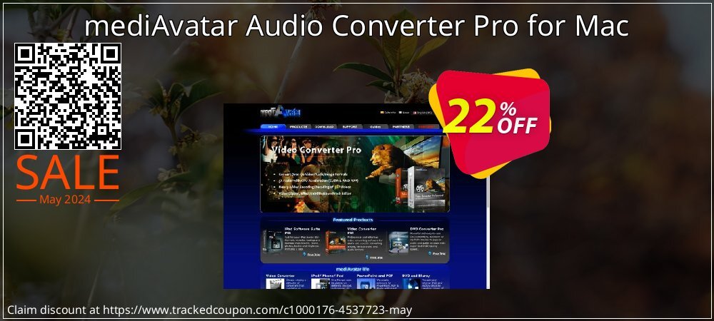 mediAvatar Audio Converter Pro for Mac coupon on Constitution Memorial Day offering discount