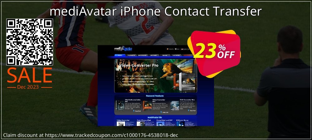 mediAvatar iPhone Contact Transfer coupon on Constitution Memorial Day offer