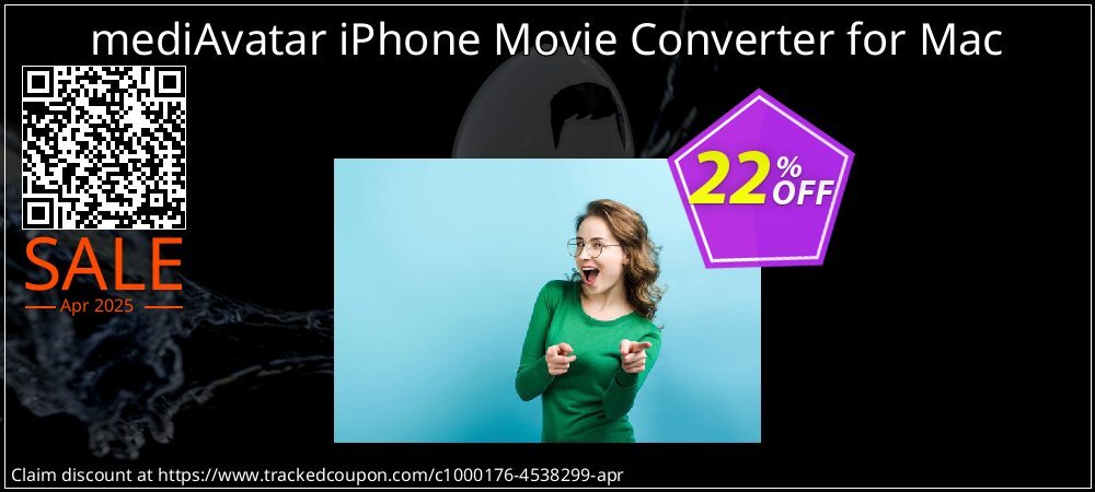 mediAvatar iPhone Movie Converter for Mac coupon on National Smile Day offering discount
