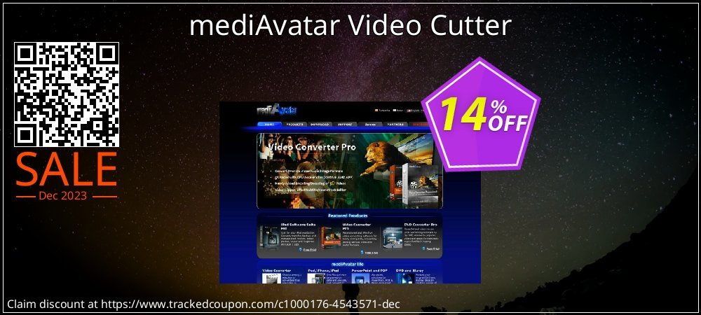 mediAvatar Video Cutter coupon on Palm Sunday sales