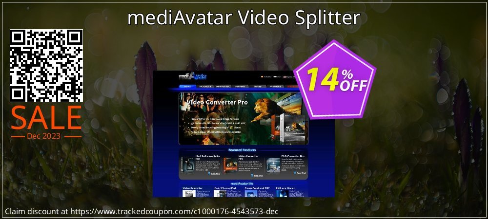 mediAvatar Video Splitter coupon on Easter Day discount