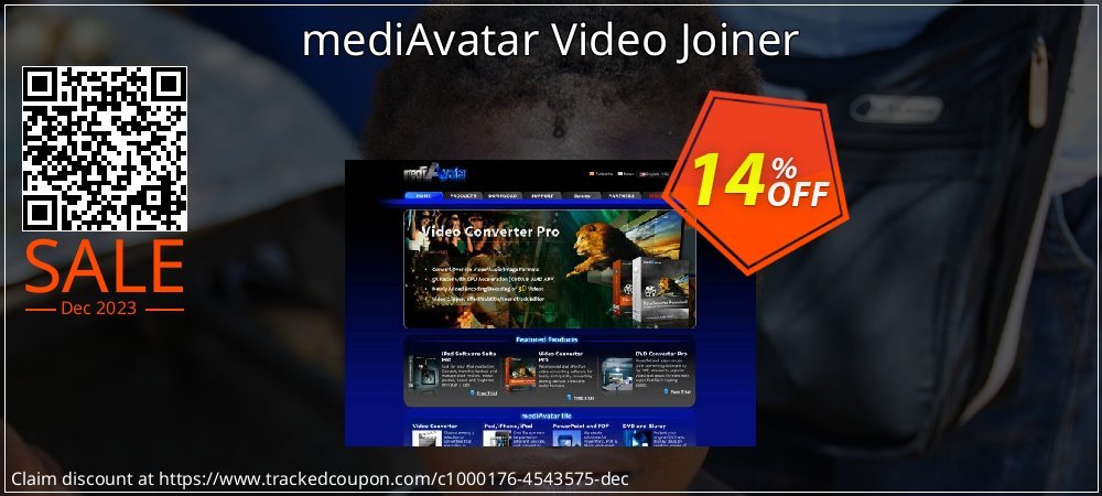 mediAvatar Video Joiner coupon on National Walking Day offering sales