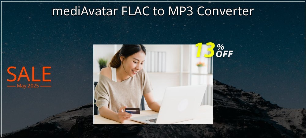 mediAvatar FLAC to MP3 Converter coupon on April Fools' Day offering sales